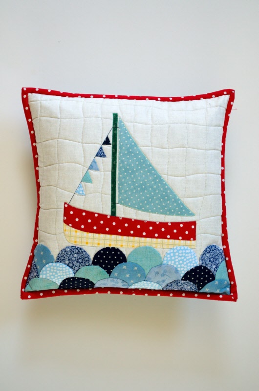 Sailboat Cushion Pattern SUEBOATPATT XMIB